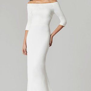 NWT Long Off-the-Shoulder Bridesmaid Dress